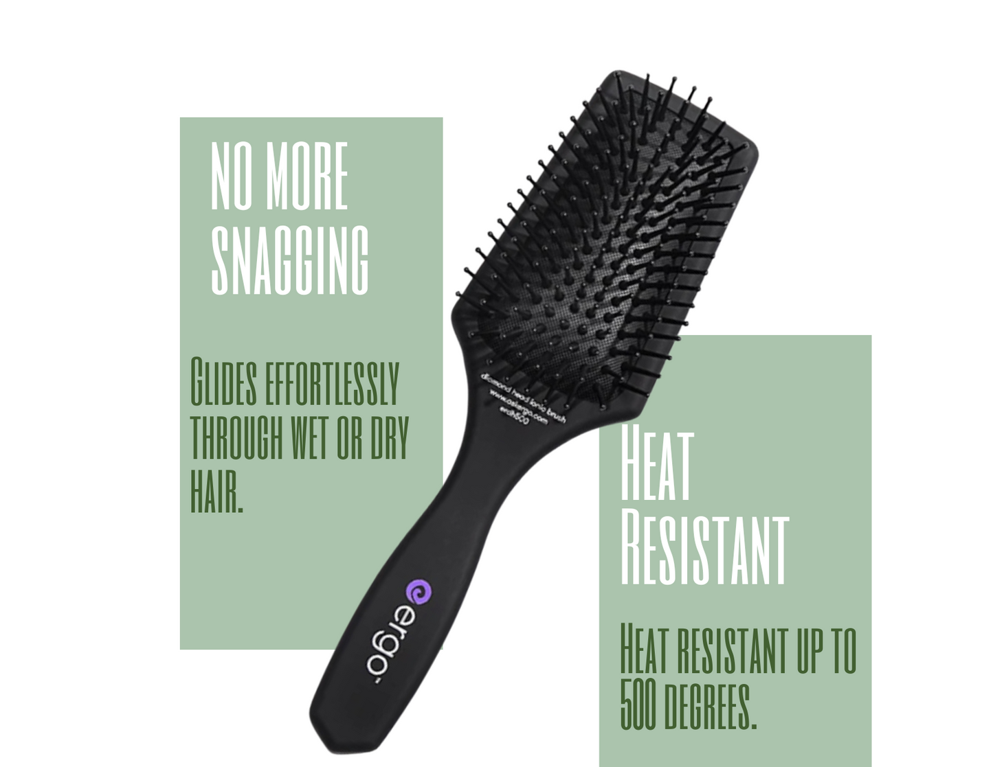 MINI Diamond Head Paddle Brush