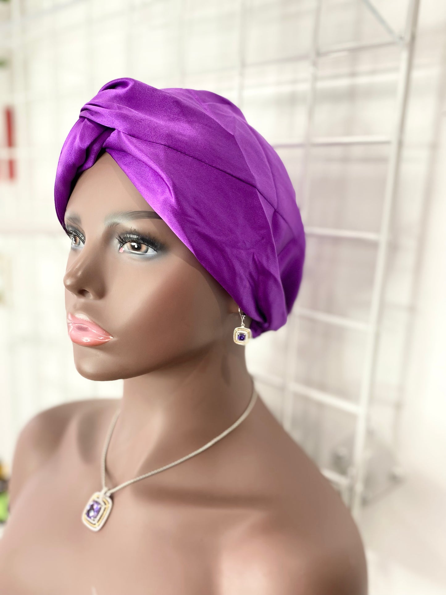 Mulberry Silk Turban